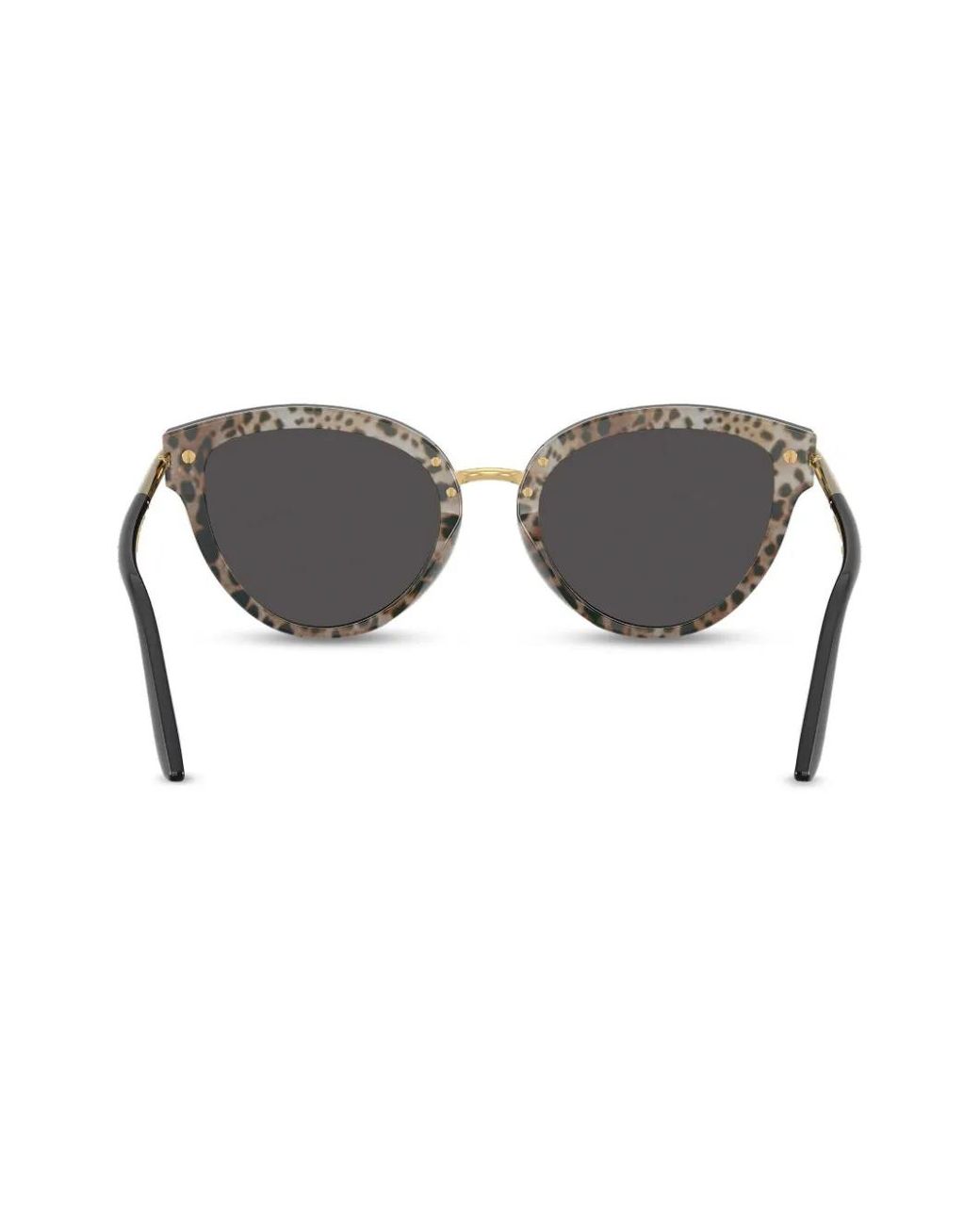 Dolce & Gabbana Black Logo-Engraved Sunglasses