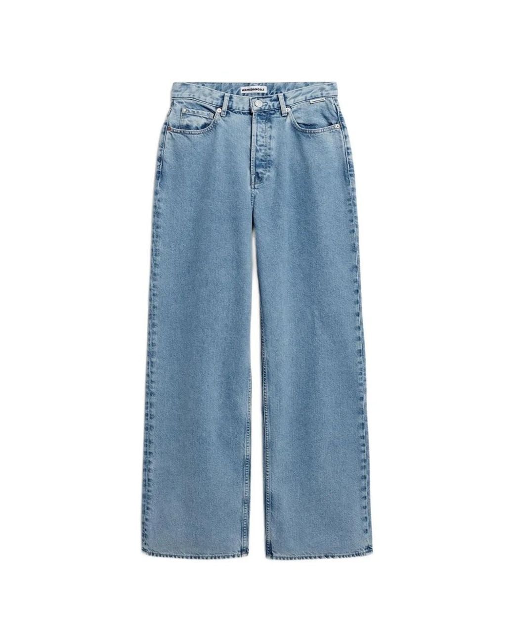 ARMEDANGELS Blue Jean Ample Enijaa À Taille Haute