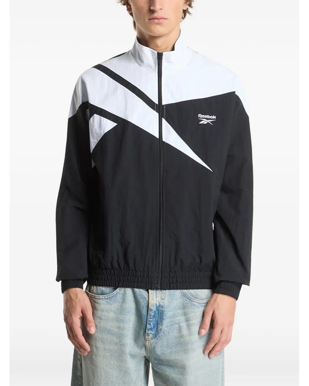 Reebok Black Vector Track Jacket for men