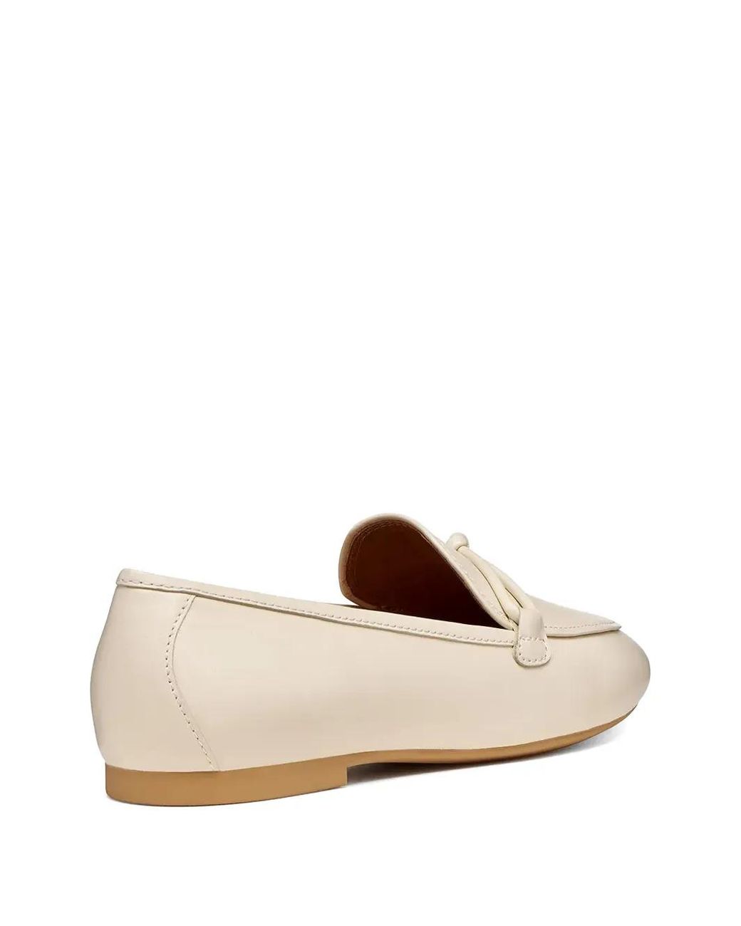 Geox Natural Palmaria Bow Loafers