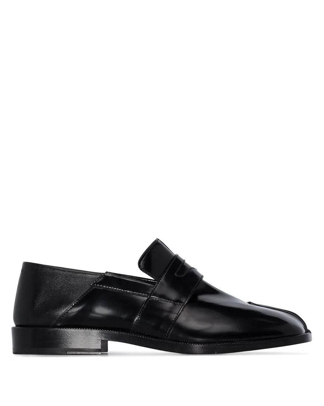 Maison Margiela Black Tabi Loafer