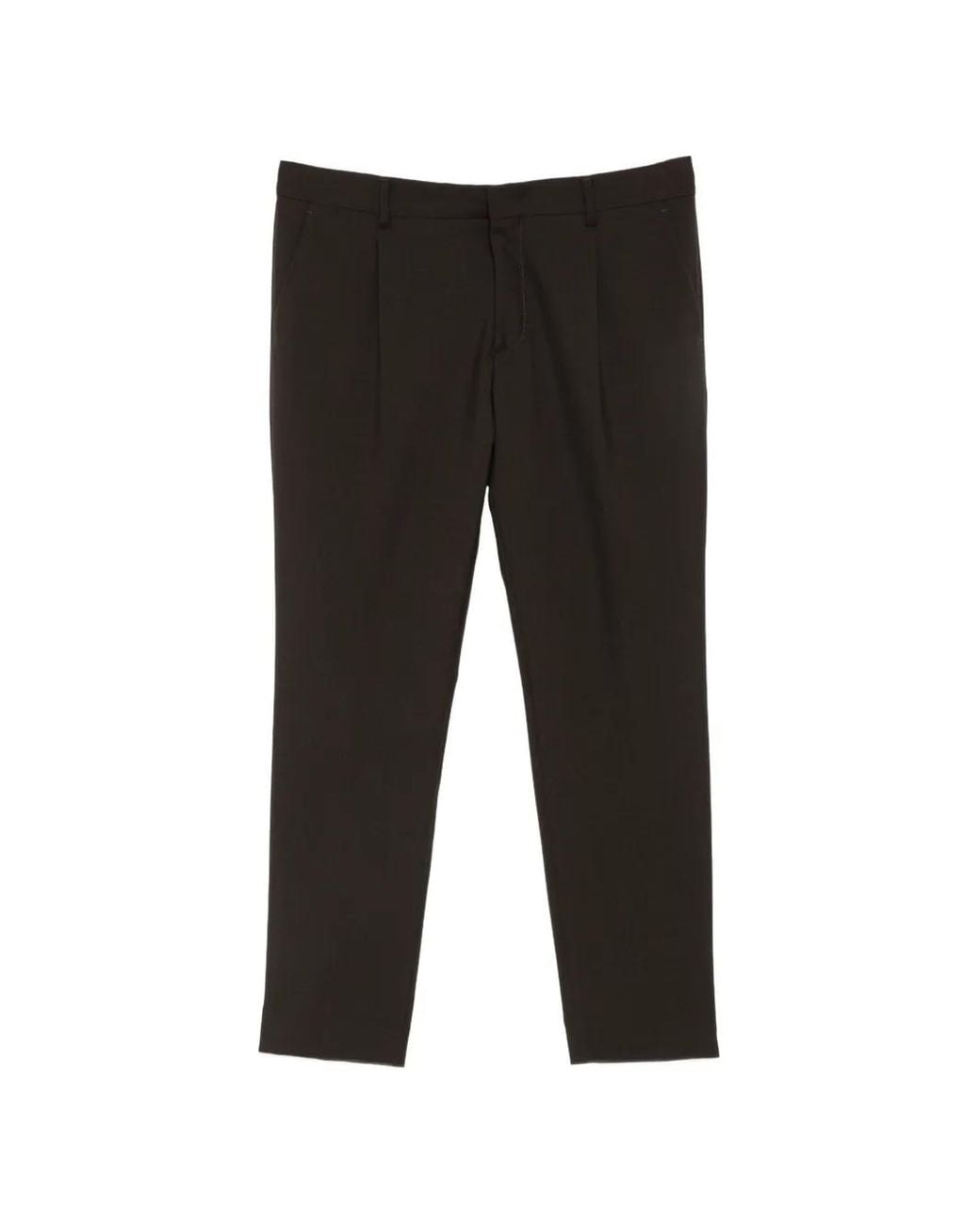 BE ABLE Black Tailored Wool Trousers for men
