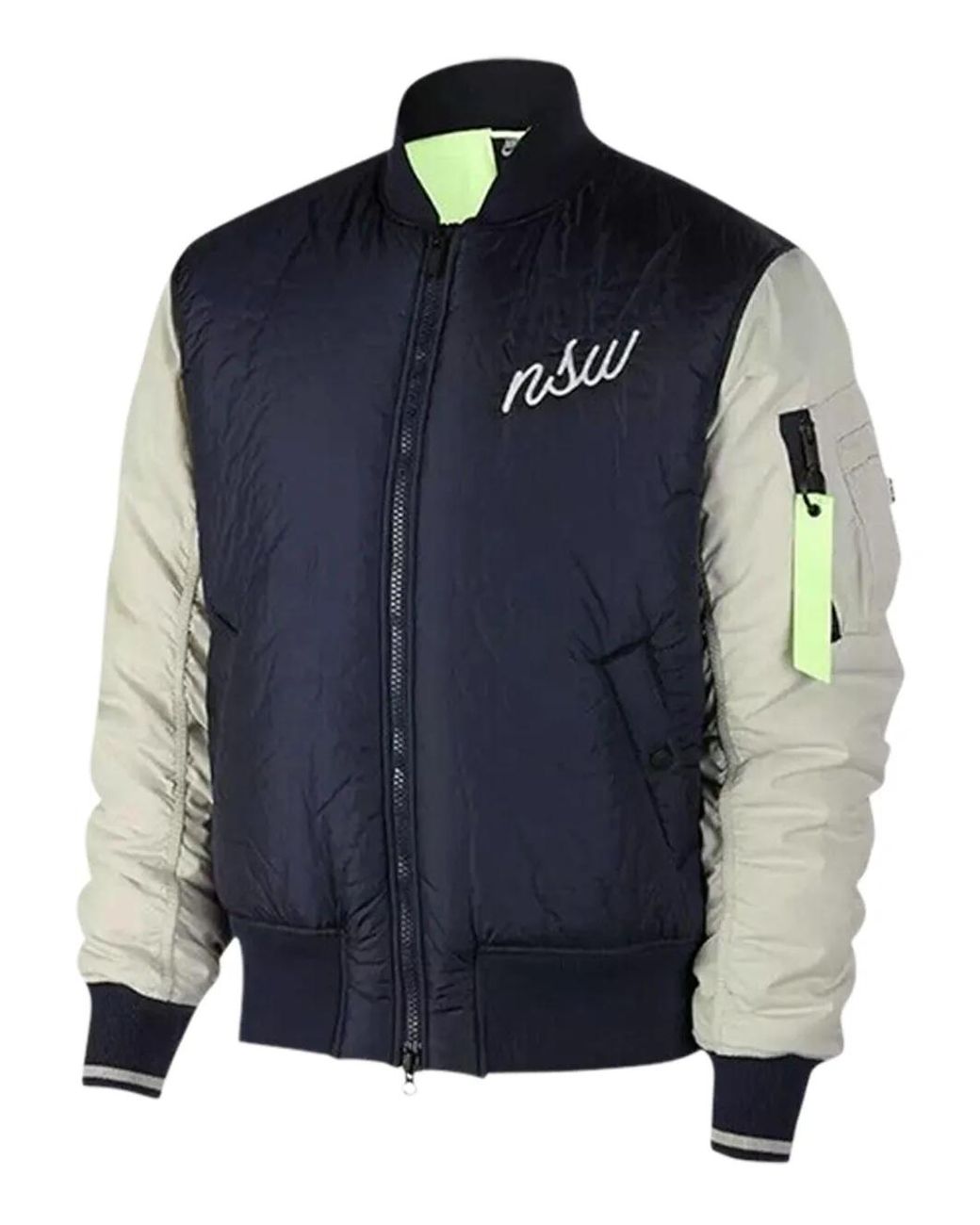 Nike Sportswear Down Fill Bomber Jacket Blue/ White for men