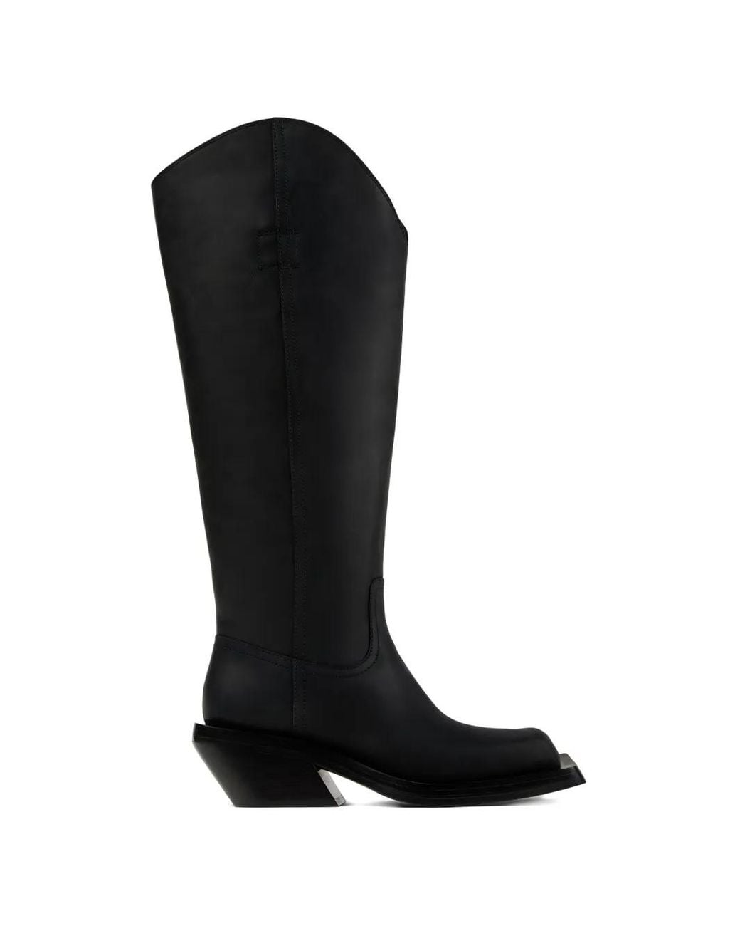 CAMPERLAB Black Stiefel Mit Eckiger Kappe