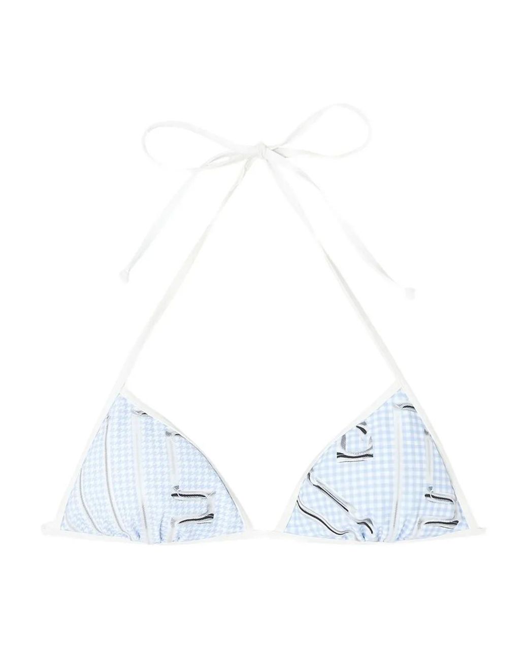 DIESEL White Kate-D-Core Bikini Top