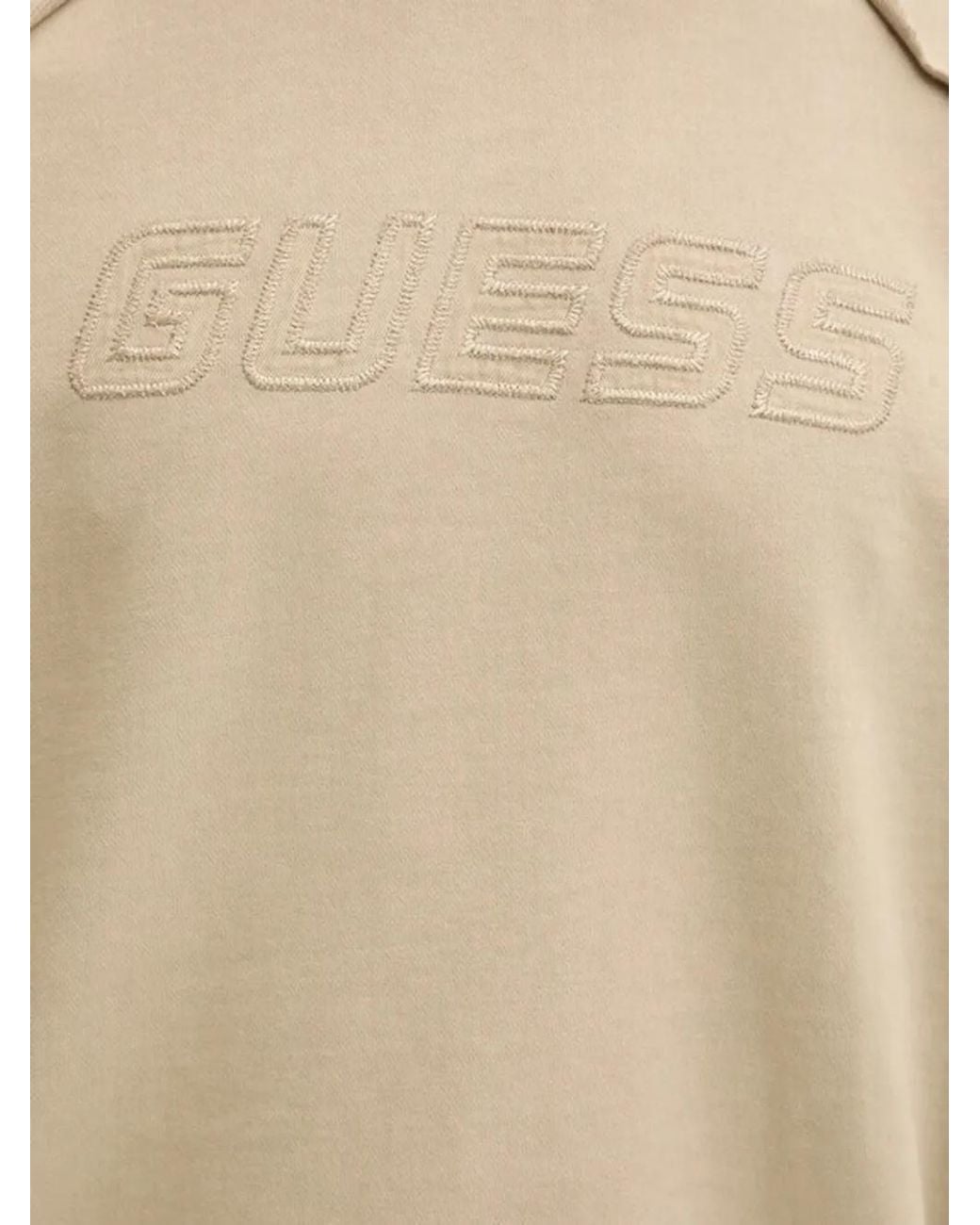 Guess Natural Lasi Cotton Sweatshirt for men