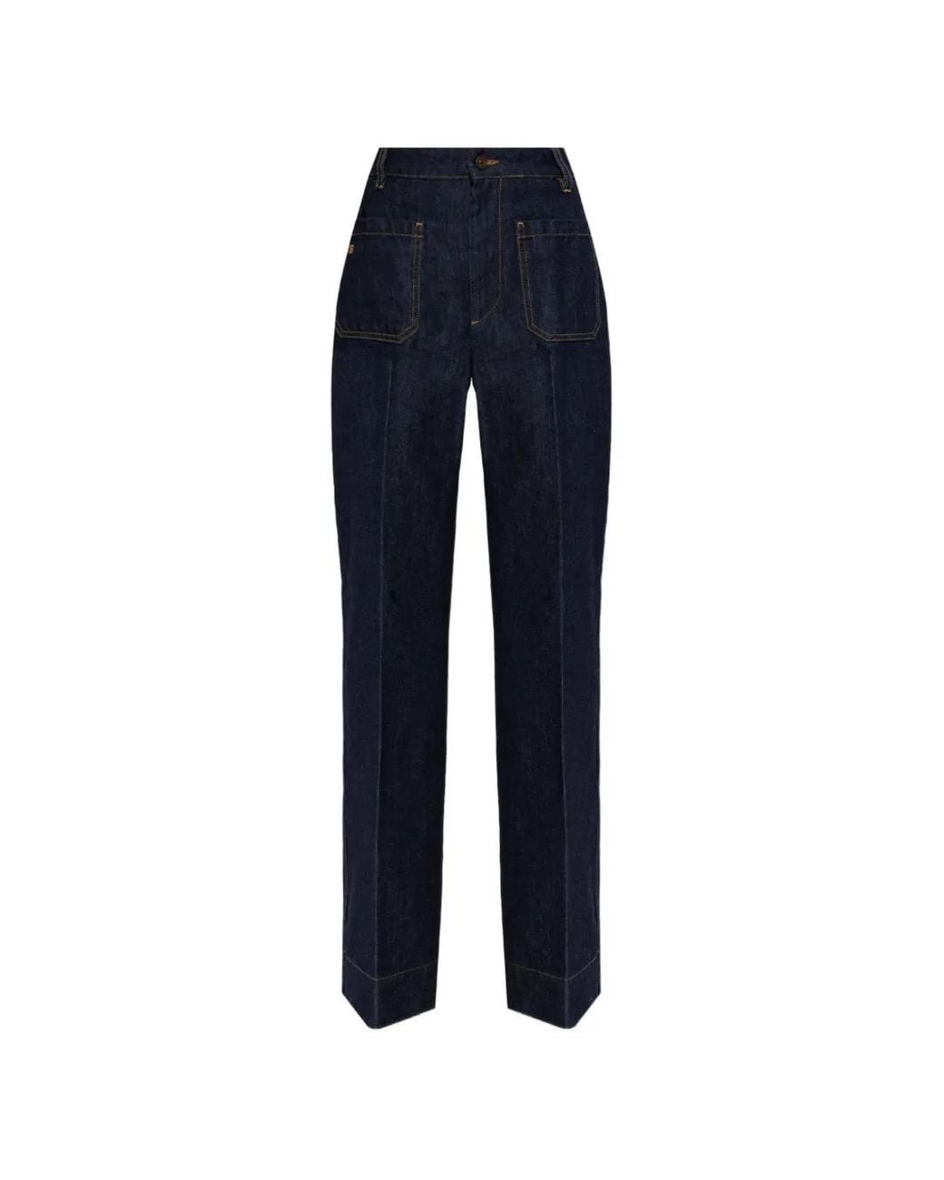 Victoria Beckham Blue Alina Jeans
