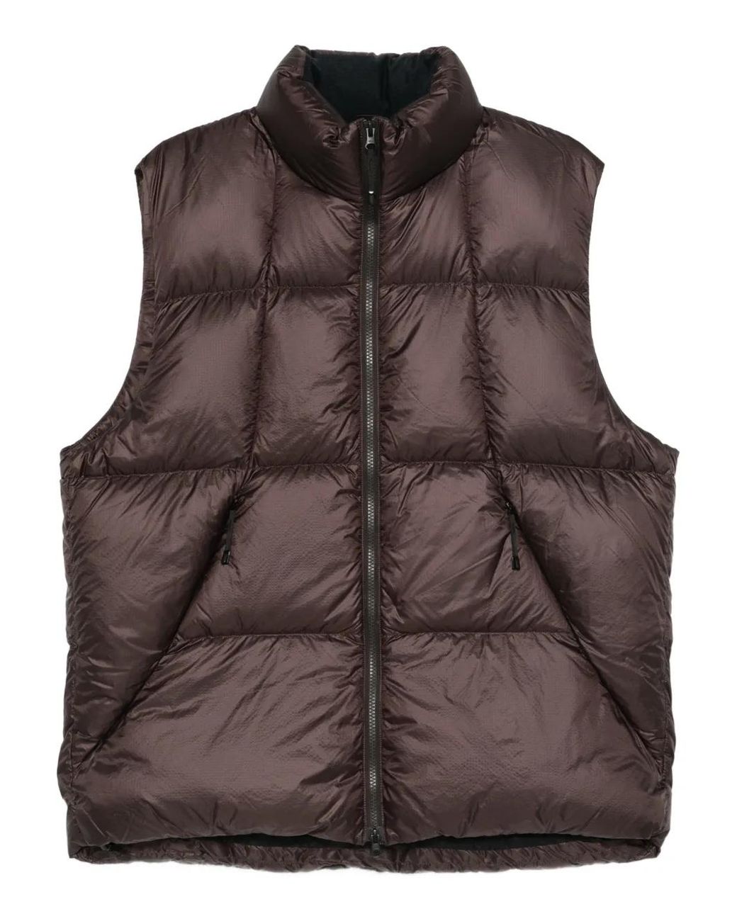 Goldwin Brown Veston À Fermeture Zippée for men