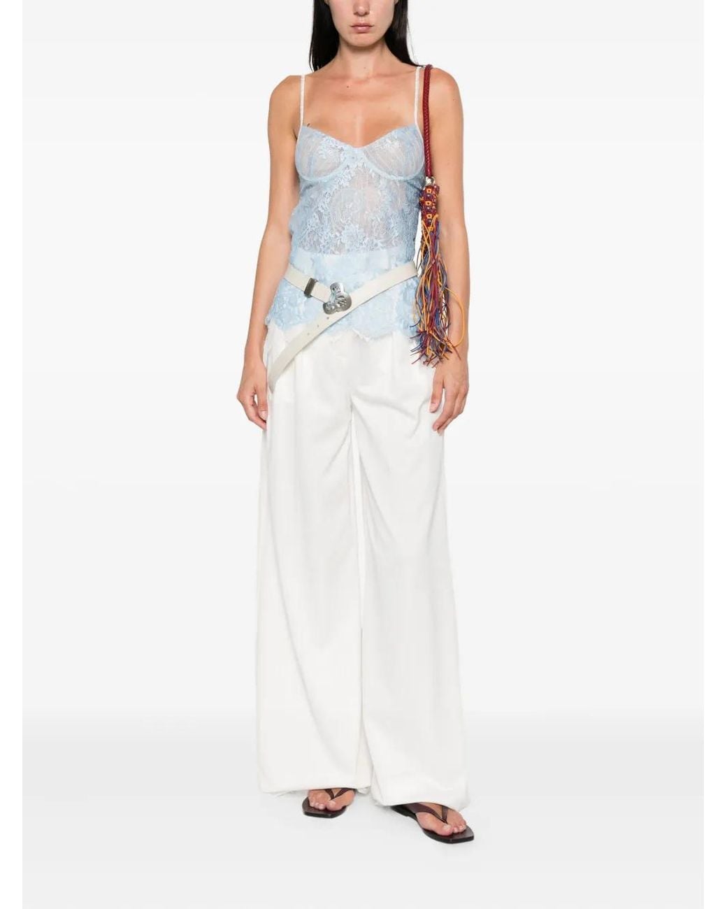 Roberta Einer Blue Sophia Top