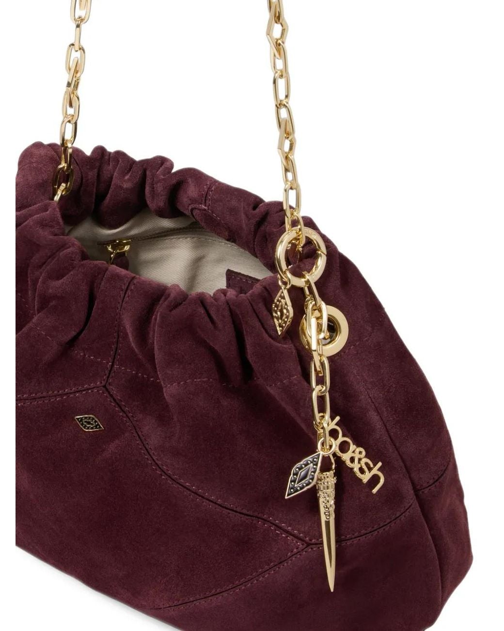 Borsa Tote June di Ba&sh in Purple