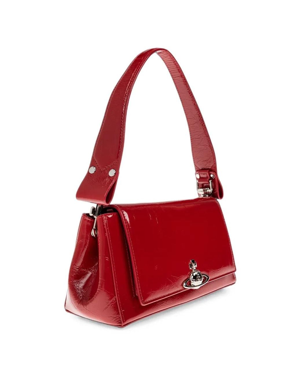 Vivienne Westwood Red Hazel Medium Shoulder Bag