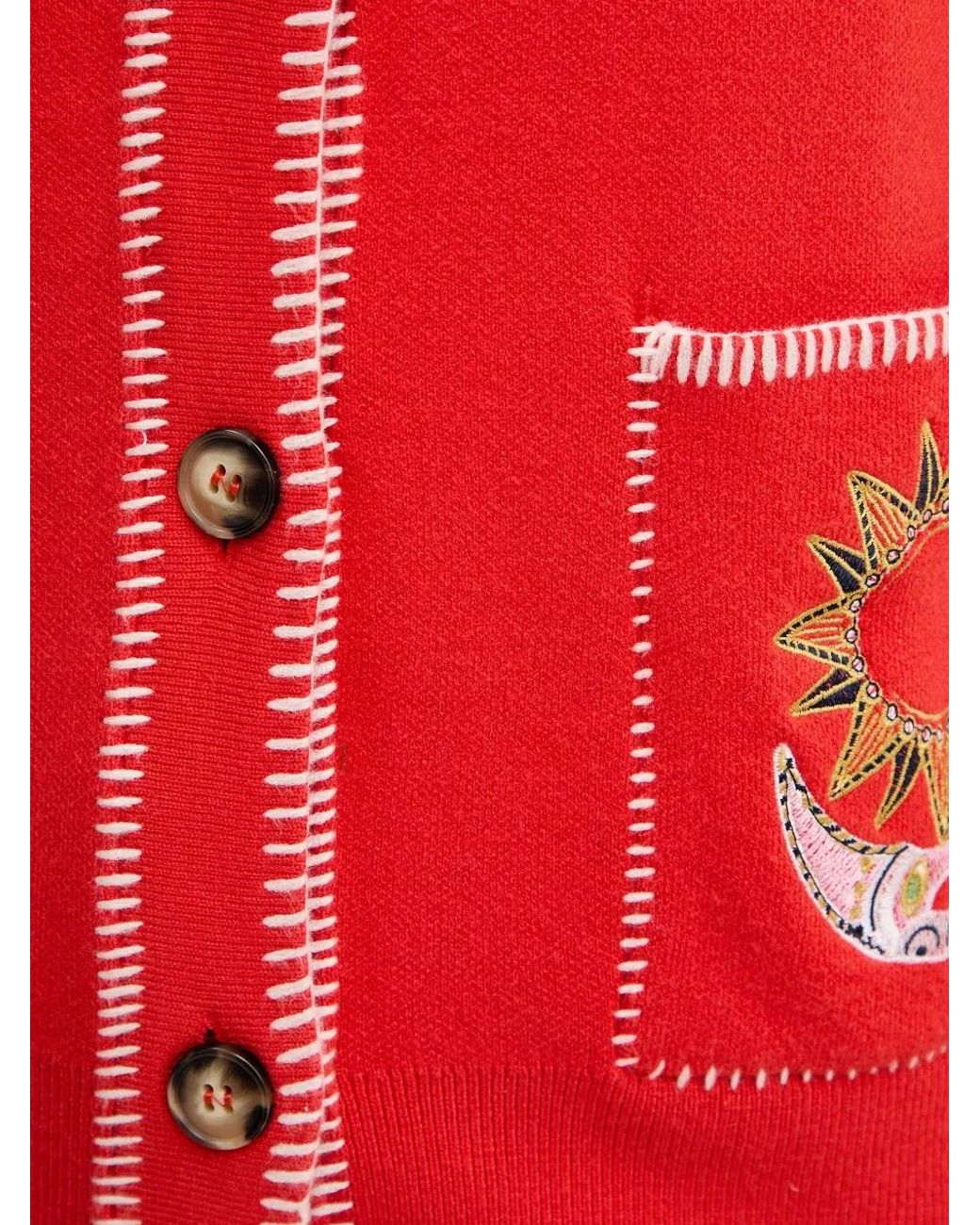 Never Fully Dressed Mystical Embroidered Cardigan