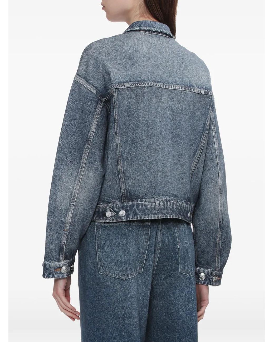 Rag & Bone Blue Chest-Pocket Jacket