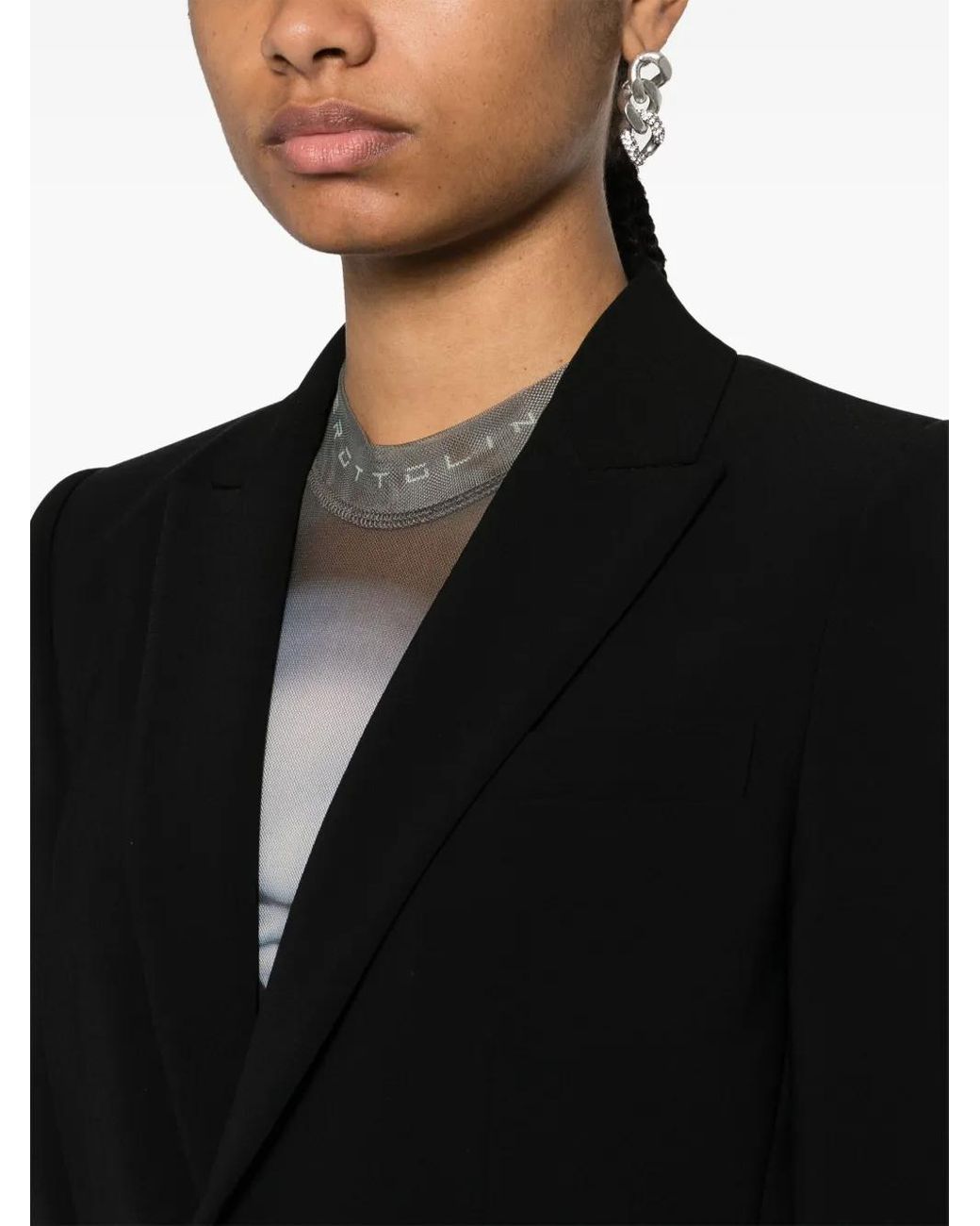 DSquared² Black 24/7 Single-Breasted Blazer