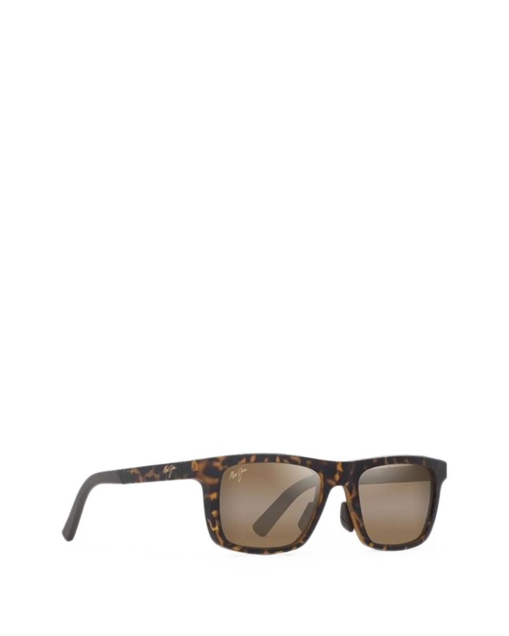 Maui Jim Gray Moaka Square-Frame Sunglasses