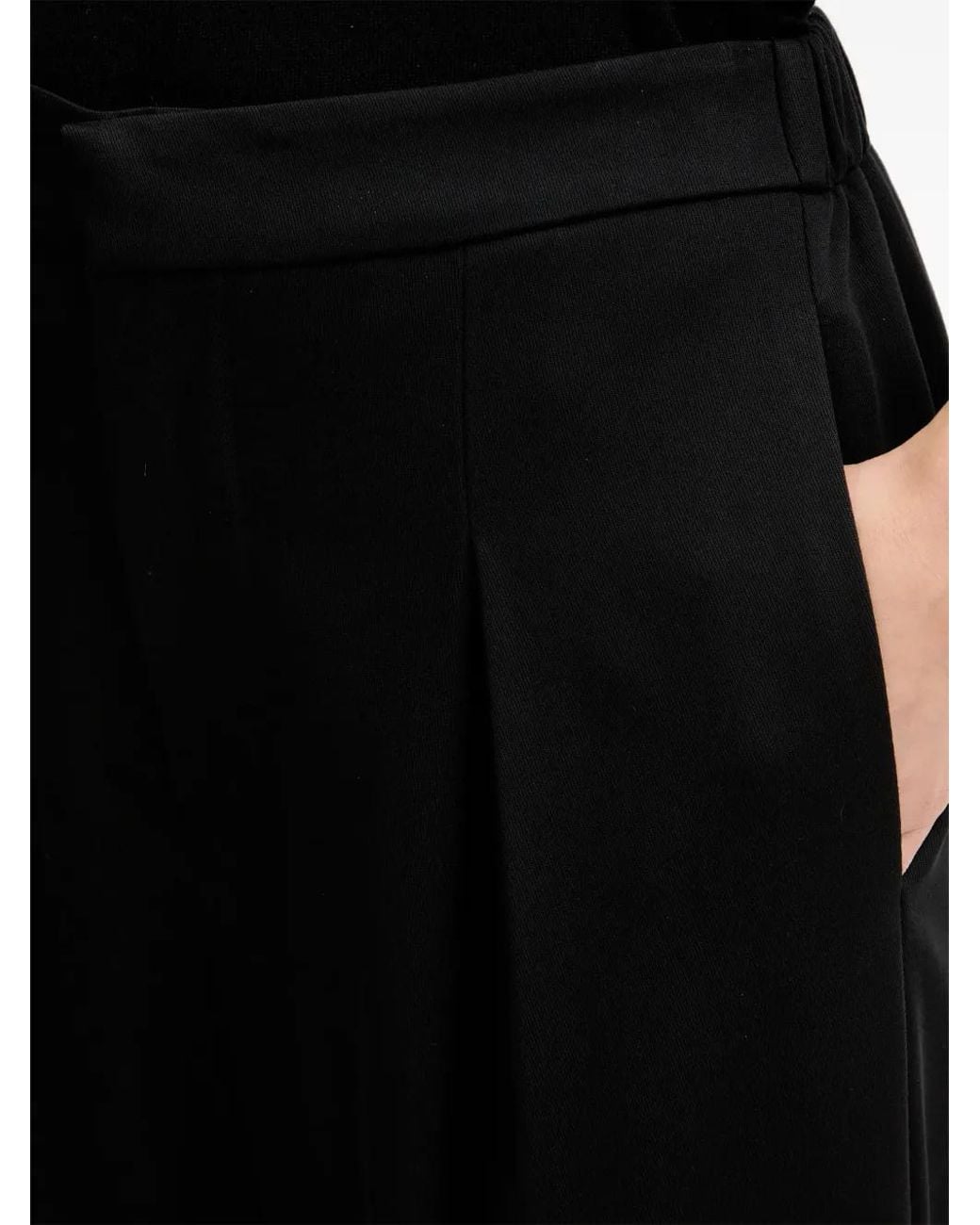 Guess Black Pleated Trousers