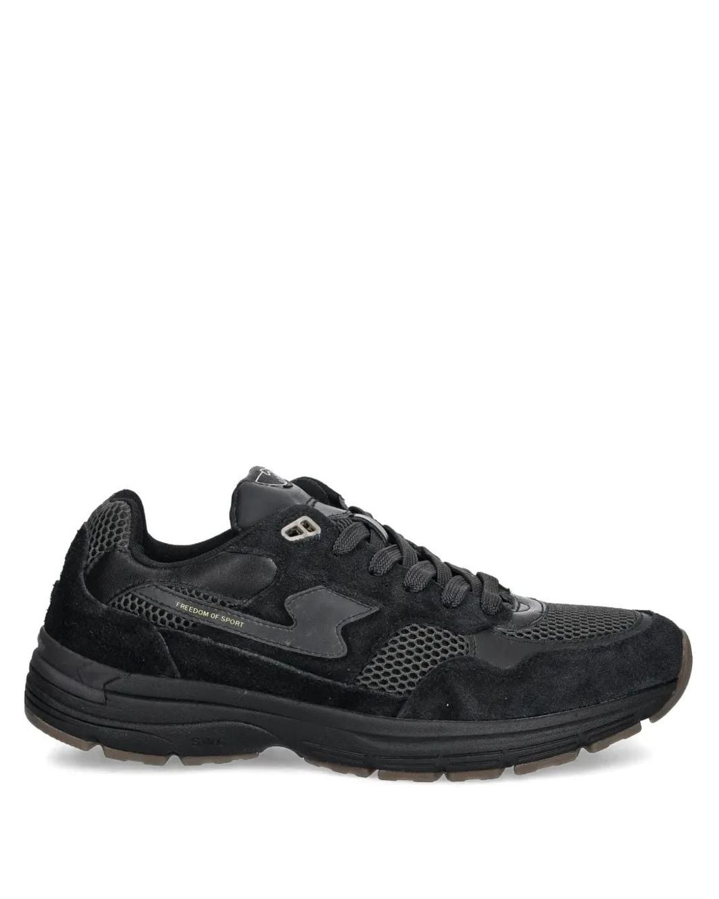 Stepney Workers Club Black Amiel S-Strike Sneakers for men