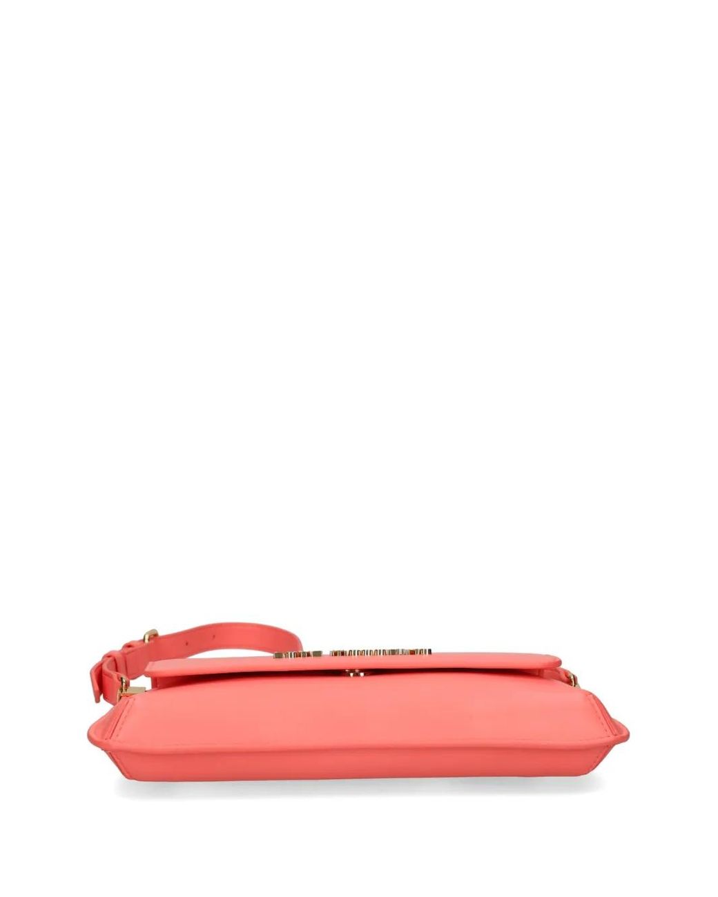 Love Moschino Pink Logo-Lettering Shoulder Bag