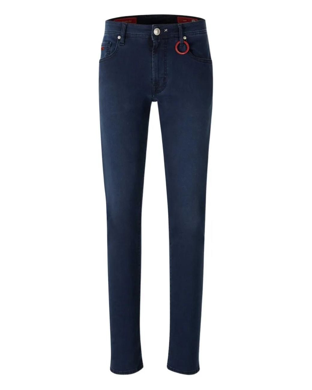 Sartoria Tramarossa Blue Flared Pockets Jeans for men