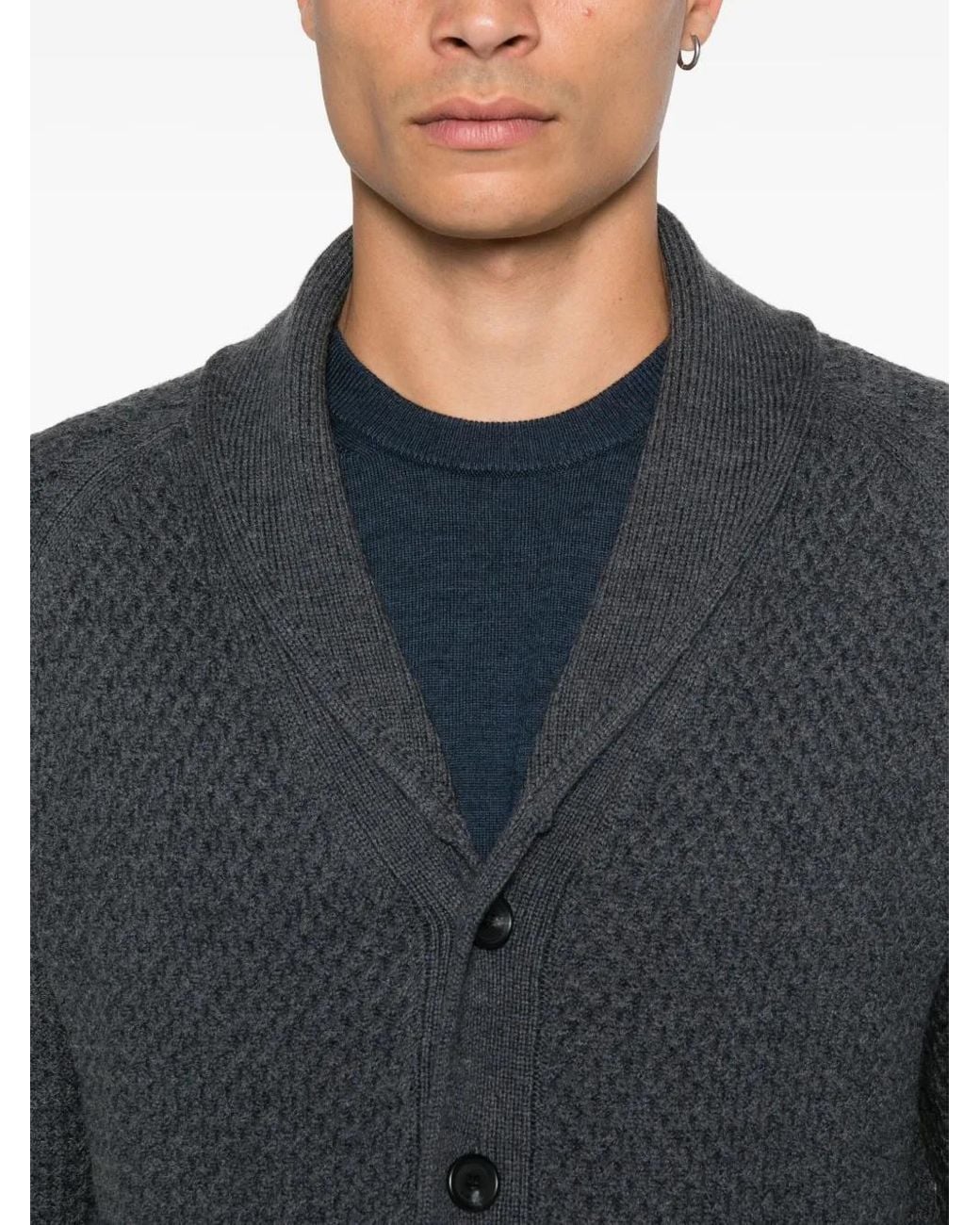 Jonathan Simkhai Black Grant Cardigan for men