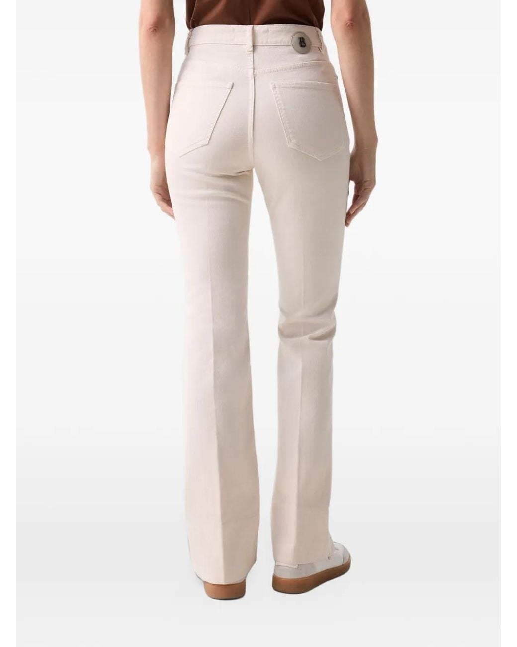 Vaqueros Devin Acampanados Bogner de color White
