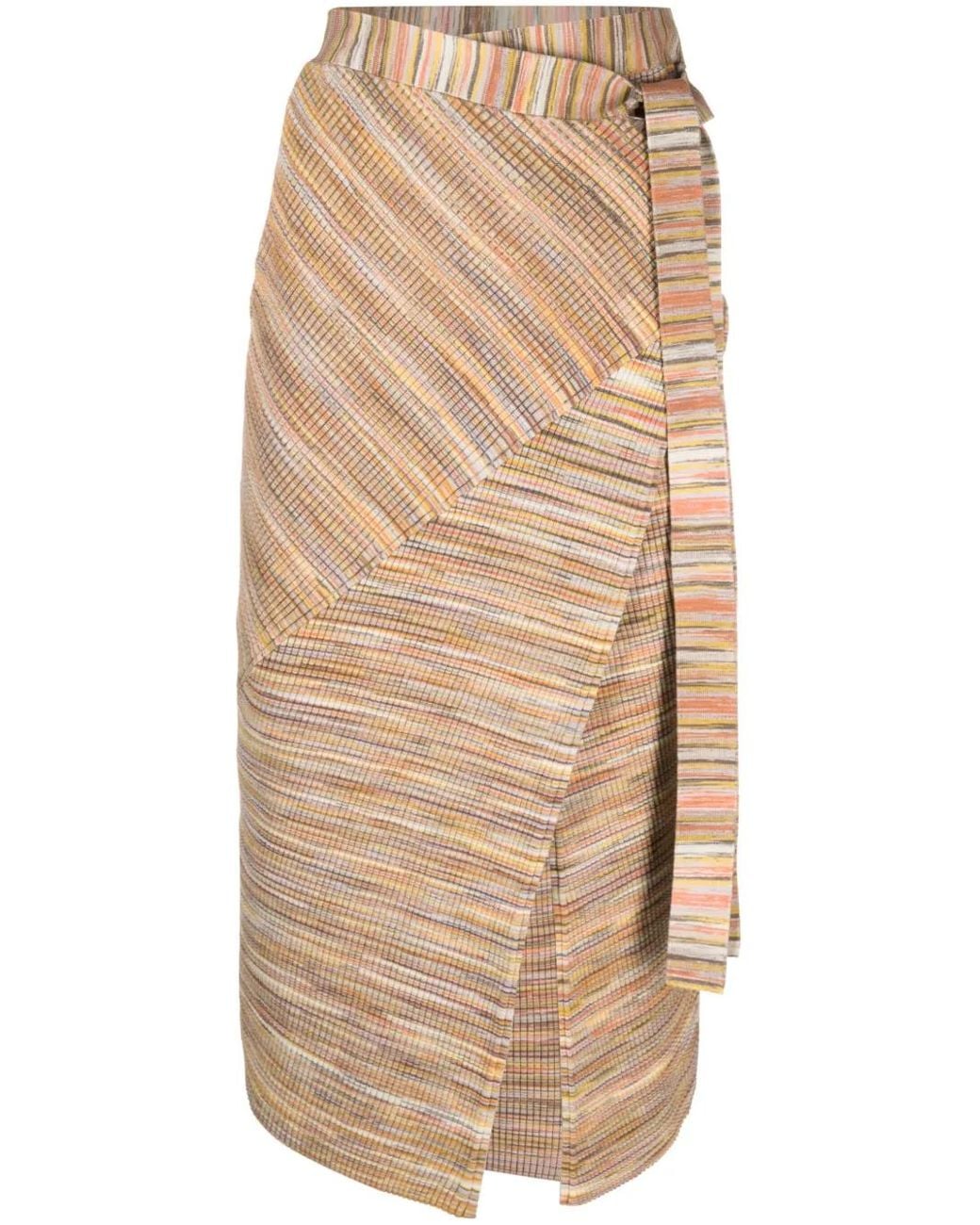 Jonathan Simkhai Natural Jupe Paris Space Dye