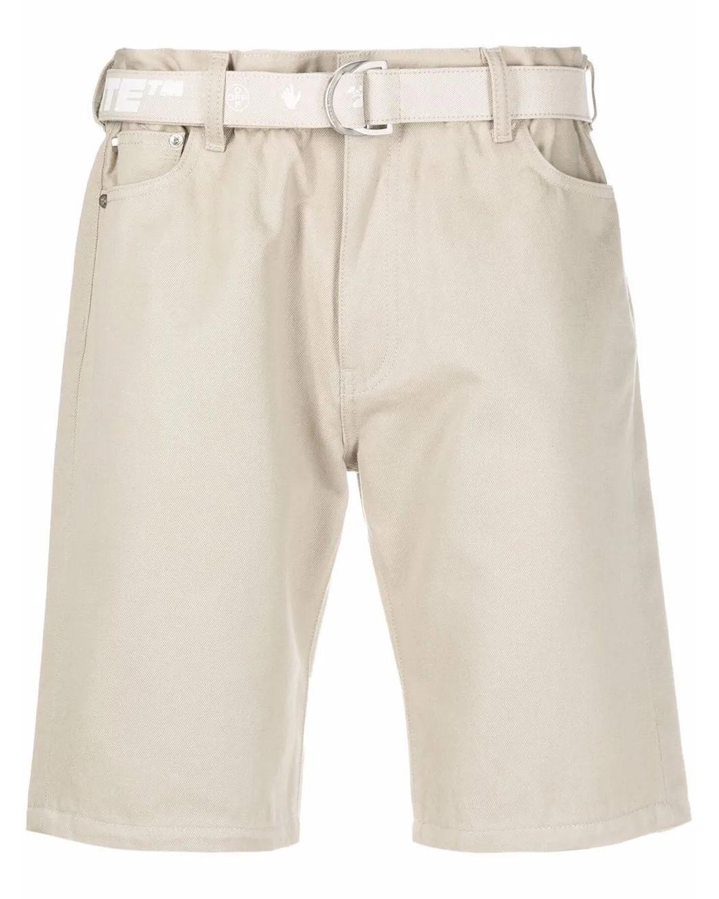 Bermudas Con Cinturón Off-White c/o Virgil Abloh de hombre de color Natural