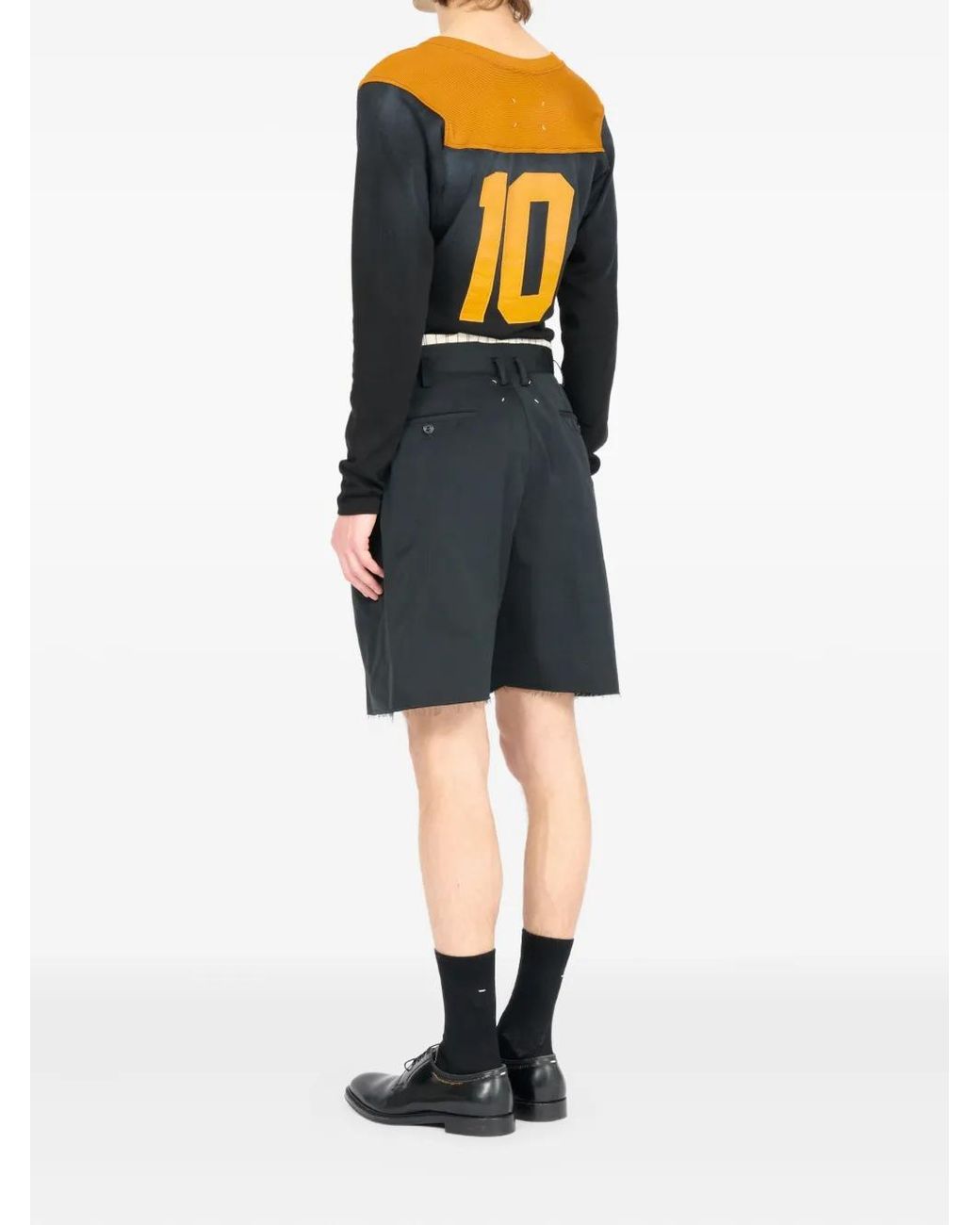 Maison Margiela Gray Tailored Shorts for men