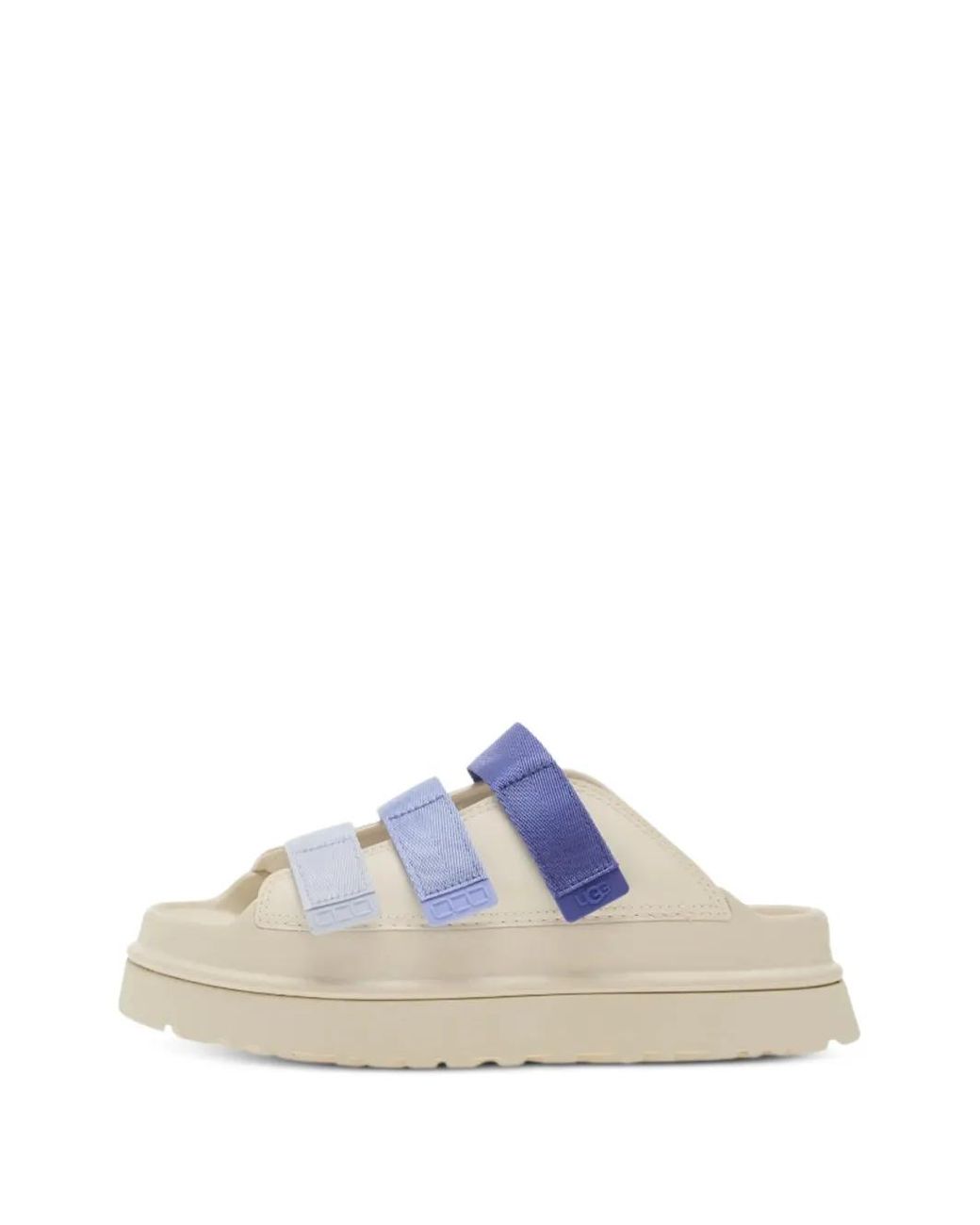 Ugg Blue W Goldenglow Slide