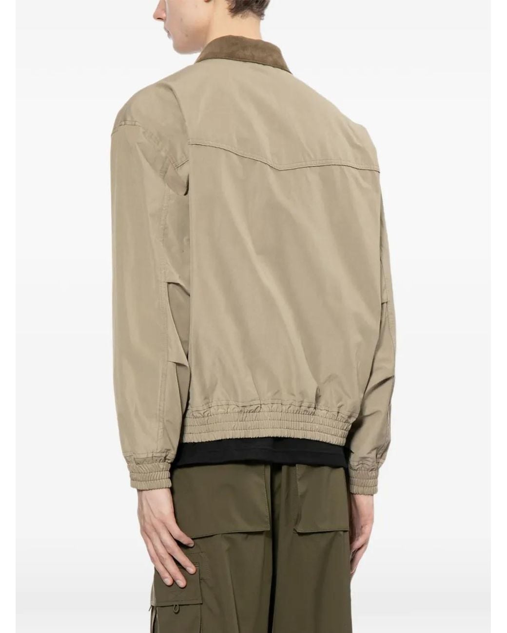 Comme des Garçons Natural Corduroy-Collar Panelled Jacket for men