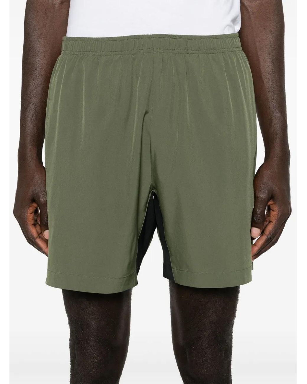 Polo Ralph Lauren Green Polo Pony Drawstring Running Shorts for men