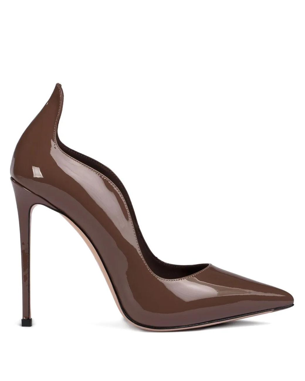Le Silla Brown 120Mm Ivy Heeled Pumps