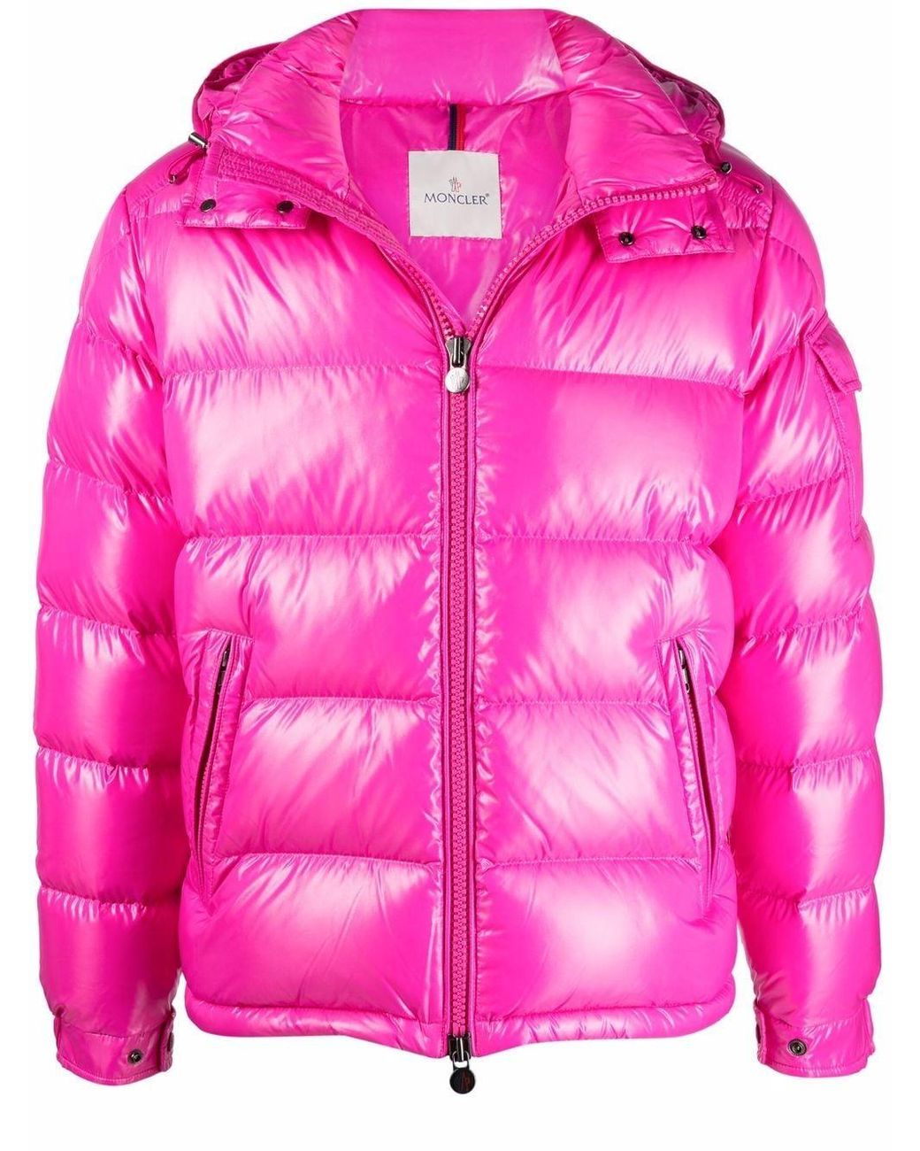 Moncler Maya Padded Jacket in Pink for Men | Lyst Australia