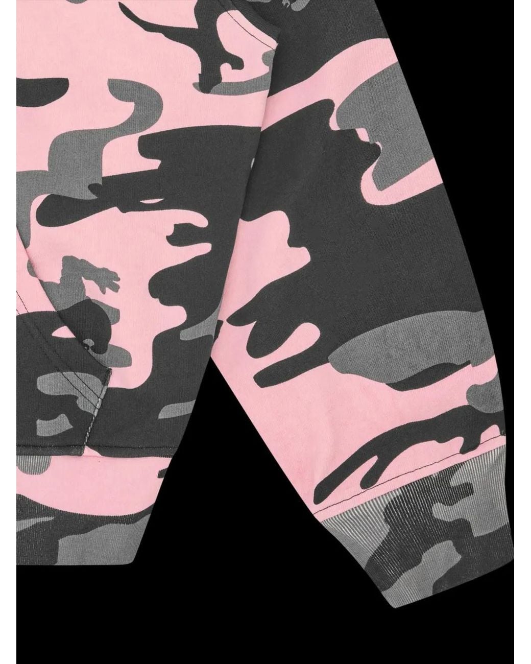 BBCICECREAM White Camouflage-Print Zip-Up Hoodie for men