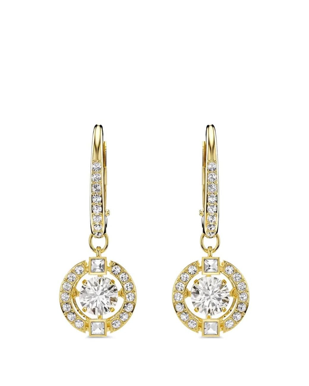 Swarovski Metallic Una Angelic Drop Earrings