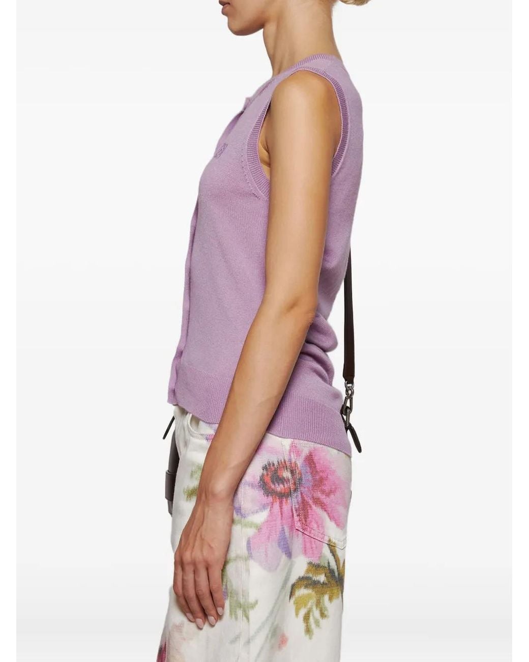 Loewe Purple Vest