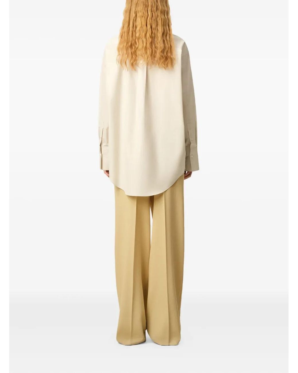AMI White Raw-Edge Shirt
