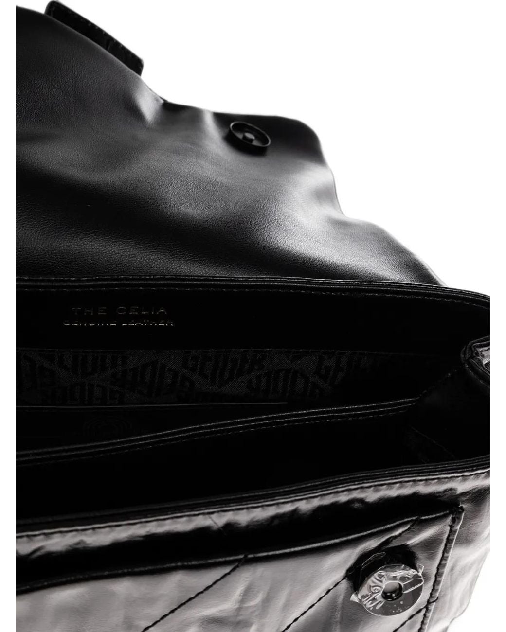 Kurt Geiger Black Celia Shoulder Bag Drench