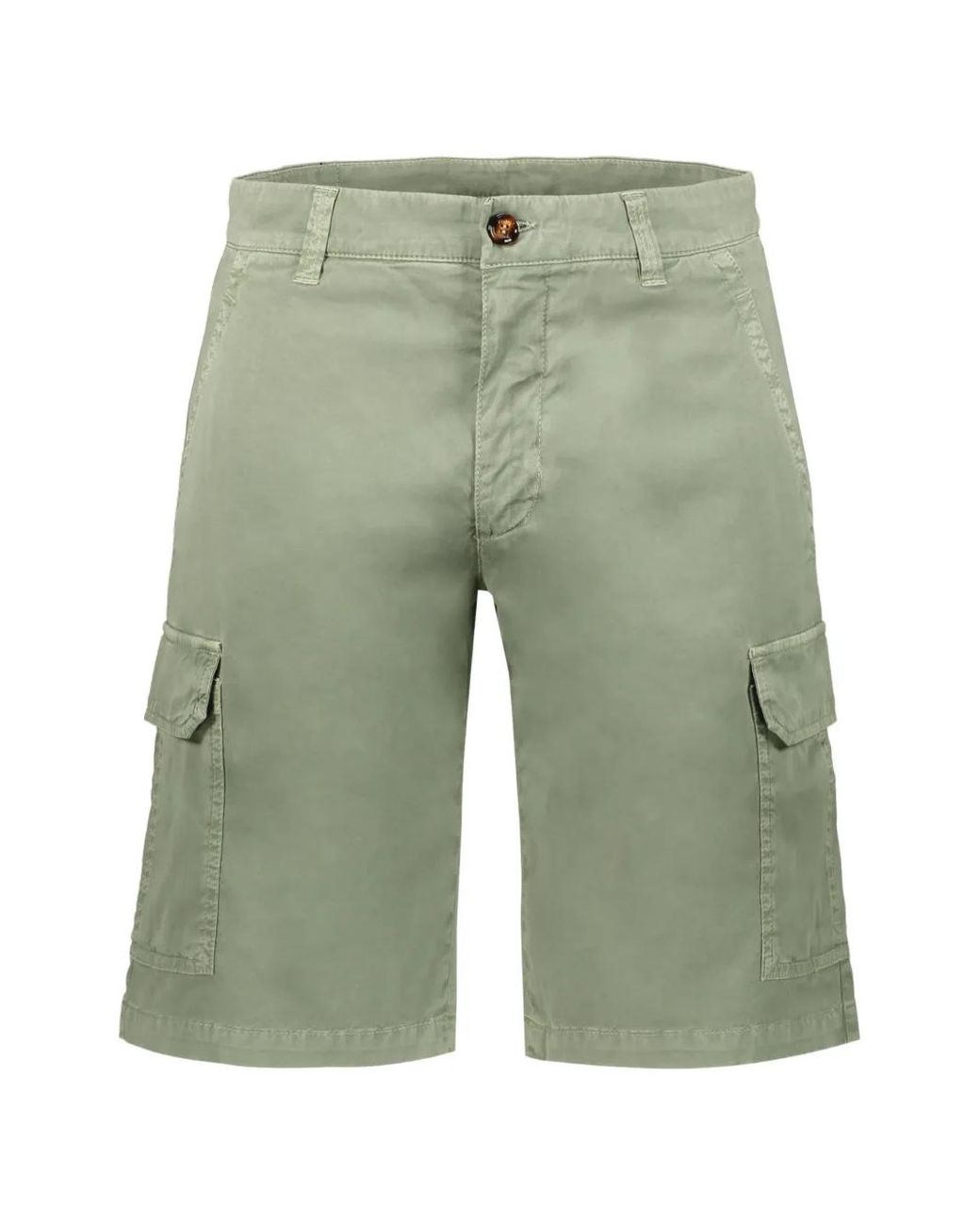 Moorer Green Aron Cargo-Pocket Shorts for men