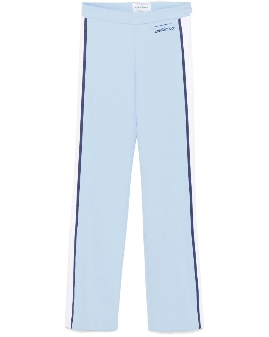 Casablanca Blue Piqué Track Pants