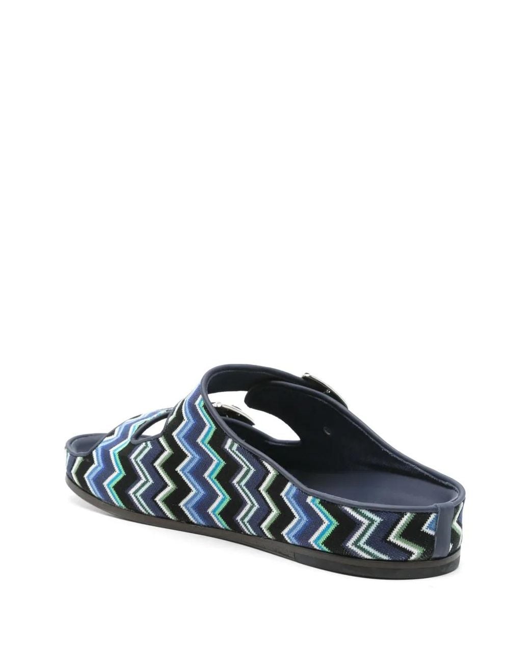 Missoni White Zigzag Sandals for men