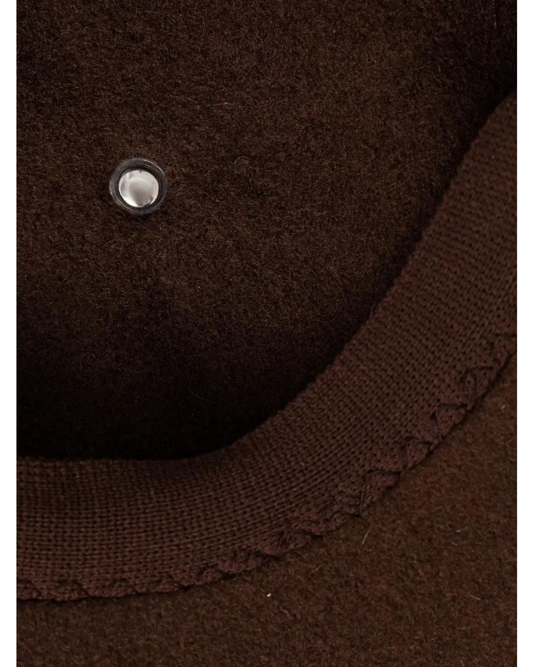 Kangol Brown Spitfire Button-Detailed Hat