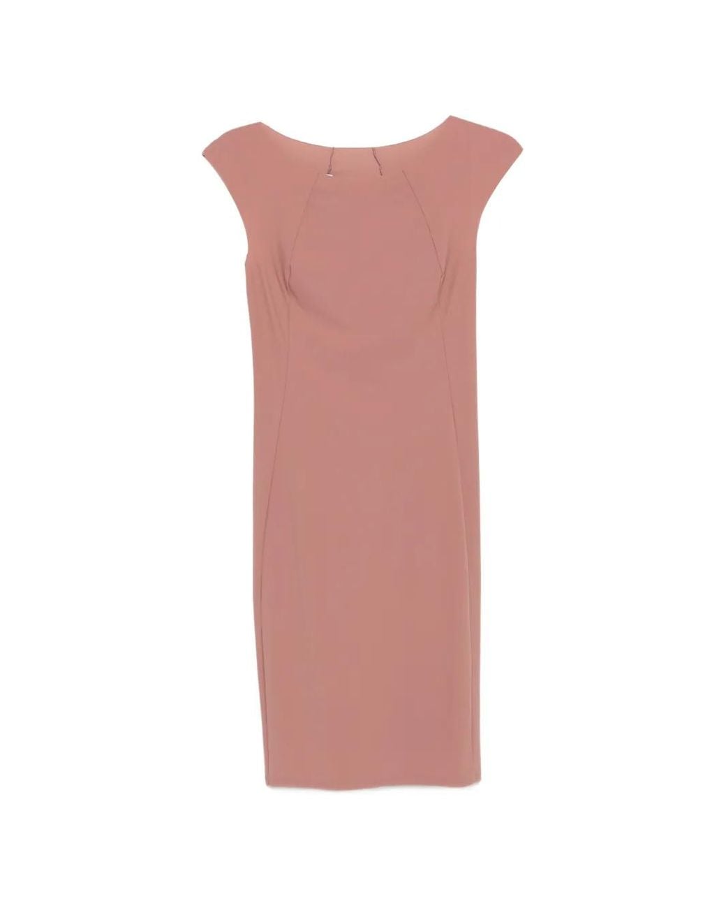 Patrizia Pepe Pink Cap-Sleeve Mini Dress