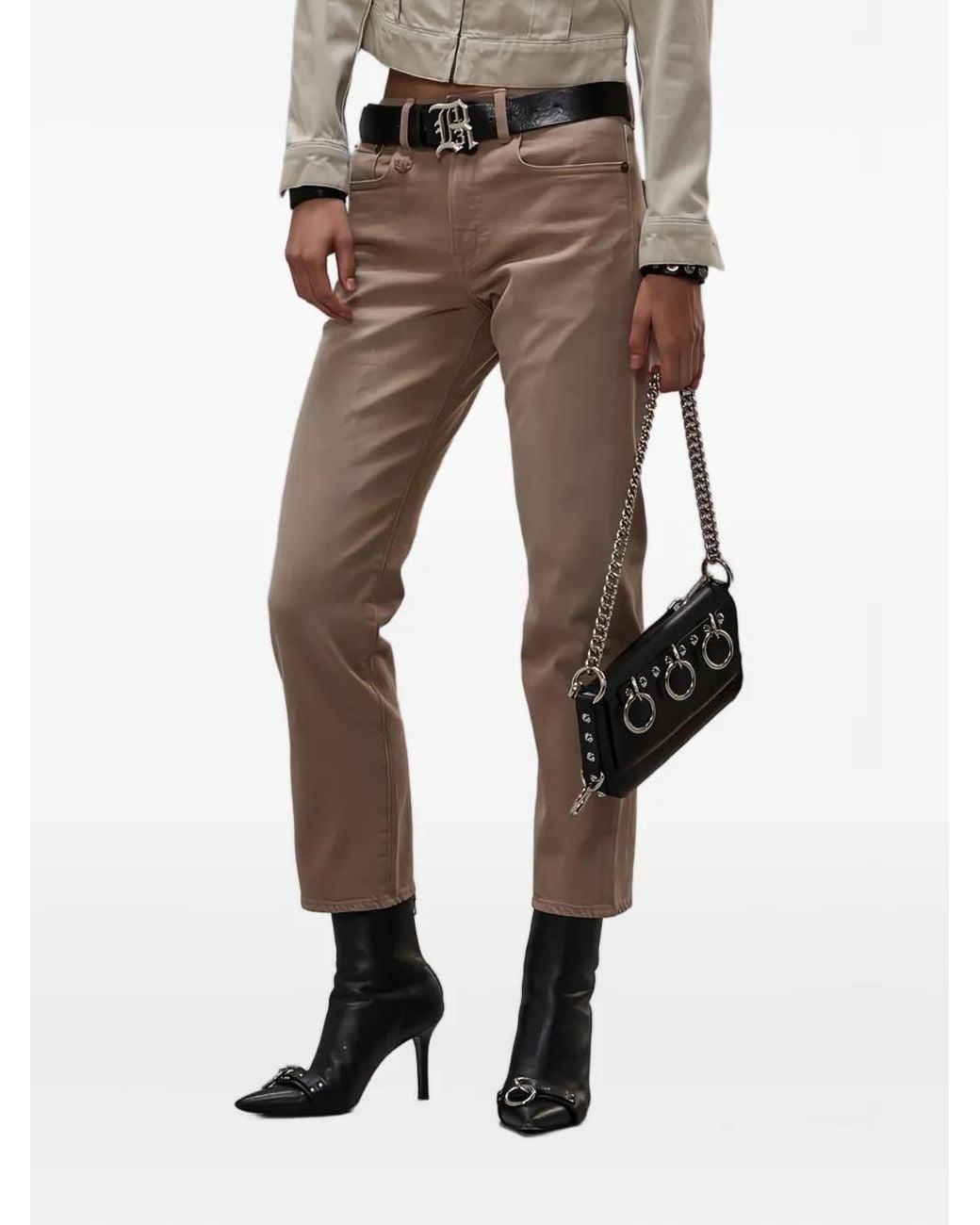 R13 Natural Romeo Five-Pocket Jeans