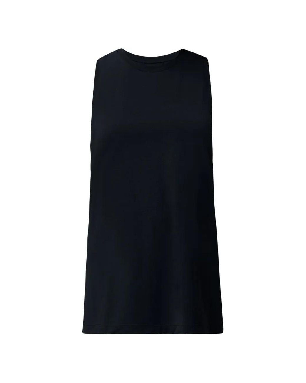 Sweaty Betty Black Side-Slit Tank Top