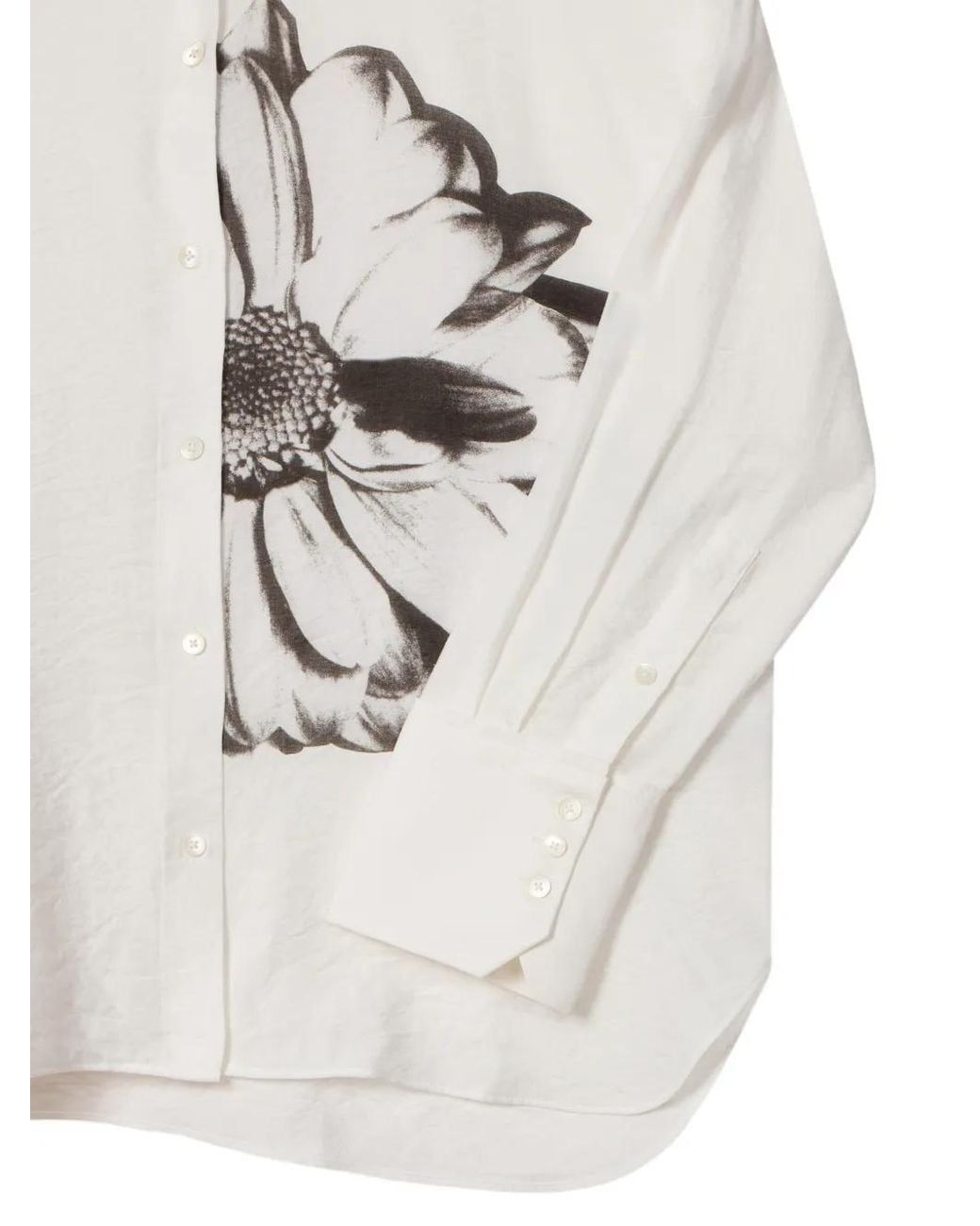 Camisa Con Estampado Daisy Paul Smith de color White