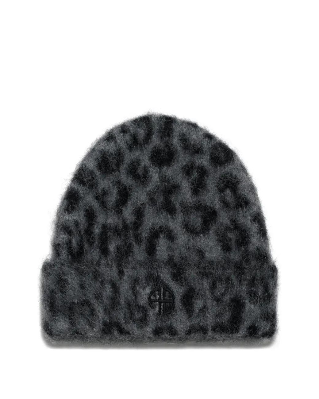 Anine Bing Black Elia Beanie