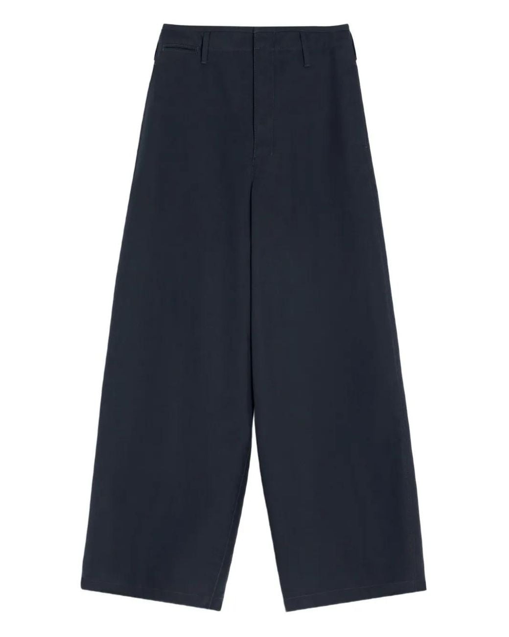 Lemaire Blue Large Chino Trousers