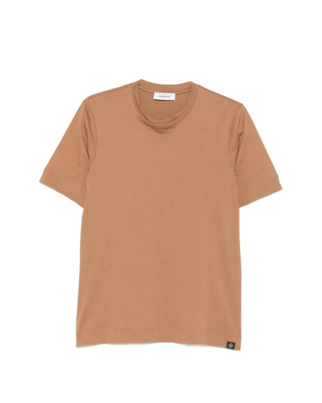 Gran Sasso Natural Crew-Neck T-Shirt for men