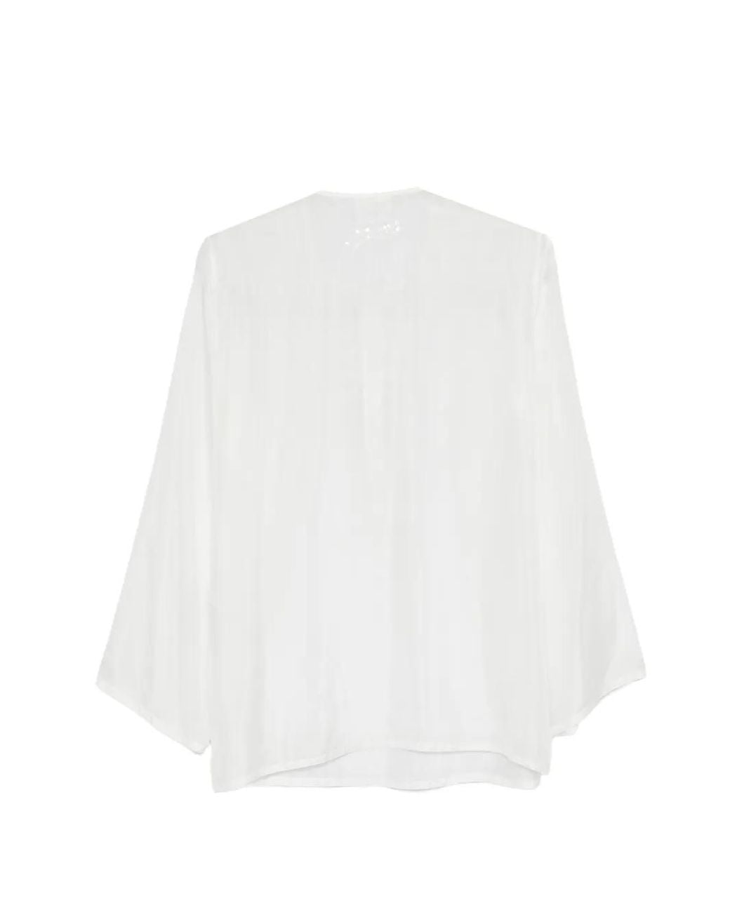 P.A.R.O.S.H. White Sequin Blouse